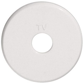 Накладка розетки  TV Vintage, белая 885104-1 - фото 10720
