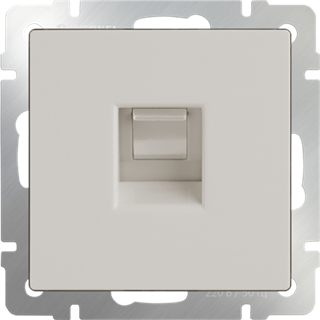 Розетка Ethernet RJ-45  (слоновая кость) W1181003 W1181003 - фото 10821