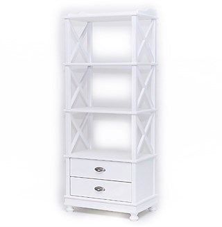 Стеллаж Трике-4 из массива березы Белый TADORNA 113А-W 113А-W - фото 11068