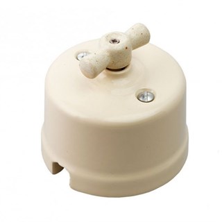 Выключатель "Слоновая кость" Retrika R-SW-15 R-SW-15 - фото 11140