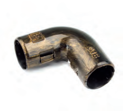Угол 90, соединительный для электропроводки Лофт, "Бронза" Bironi BTU1-16-25 BTU1-16-25 - фото 12060