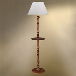Торшер с абажуром и столиком 43-104/4378 С КАРЕЛИЯ 43-104-4378-С - фото 14247
