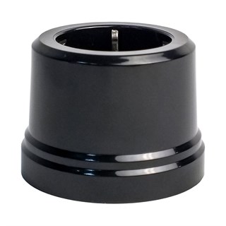 Розетка пластиковая ретро Черная EDISEL ВASIC KBS-04 KBS-04 - фото 15067