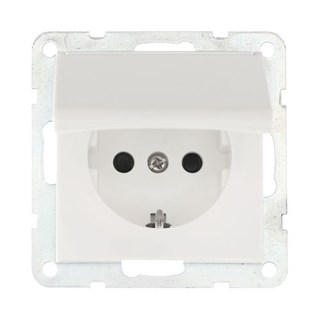 Розетка с крышкой с з/к и защитными шторками LK60 LK STUDIO 863404 863404 - фото 15346