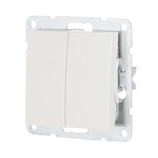 ВЫКЛЮЧАТЕЛЬ ДВУХКЛАВИШНЫЙ LK60 LK STUDIO 861104 861104 - фото 15404