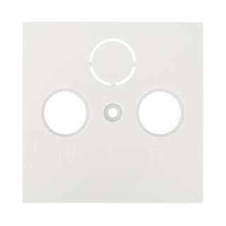 Накладка розетки TV+FM+SAT 2 (3) (белый) LK60 865204 865204 - фото 15645