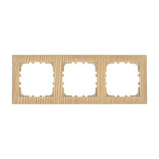 Рамка пластиковая 3-постовая сосна LK60 LK STUDIO 864325 864325 - фото 15732