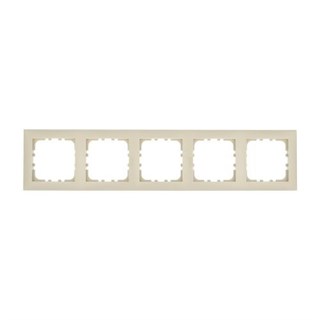 Рамка пластиковая 5-постовая бежевая LK60 LK STUDIO 864501 864501 - фото 15767