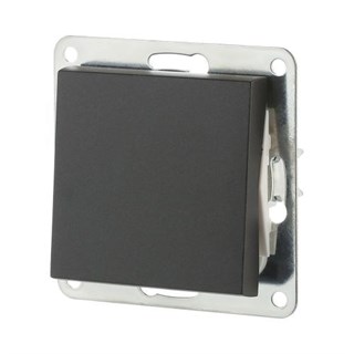 ВЫКЛЮЧАТЕЛЬ-КНОПКА ЧЕРНАЯ LK80 LK STUDIO 840508 840508 - фото 15949