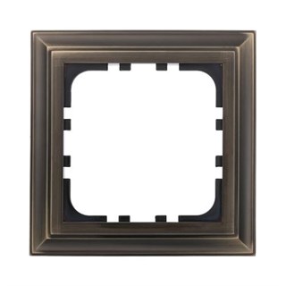 Рамка пластиковая 1-постовая Бронза Classic LK80 LK STUDIO 894127 894127 - фото 15970
