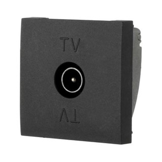 Розетка TV оконечная (черный бархат) LK45 LK STUDIO 852108 852108 - фото 17599
