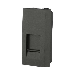 Накладка для розетки компьютерной, телефонной (черный бархат) LK45 LK STUDIO 853108 853108 - фото 17608