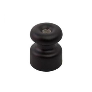 Изолятор фарфоровый Черный матовый Retrika, RI-02209 RI-02209 - фото 22879