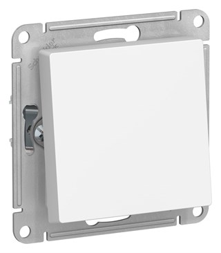 Aqua Бел Переключатель 1-клавишный IP44, сх.6, 10АХ, механизм Systeme Electric AtlasDesign ATN440161 ATN440161 - фото 25372