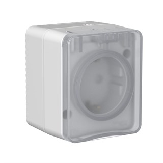 Profi54 Наруж Серый Розетка с/з со шт. 16А 250В Systeme Electric AtlasDesign ATN543045 ATN543045 - фото 25379