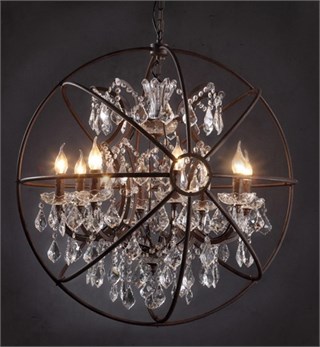 Люстра подвесная Crystal Orb LOFT1897/6 LOFT1897/6 - фото 9697