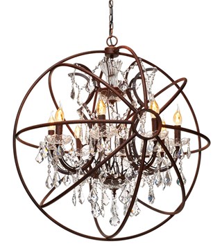 Люстра подвесная Crystal Orb LOFT1897/8 LOFT1897/8 - фото 9699