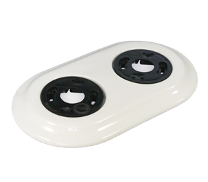 Рамка керамическая, Colony, двойная, Retrika RС-02001 RС-02001