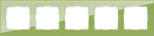 Рамка на 5 постов (фисташковый) WL01-Frame-05 WL01-Frame-05