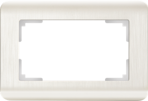 Рамка для двойной розетки (перламутровый) W0082113 W0082113