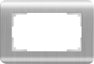 Рамка для двойной розетки (серебряный) W0082106 W0082106