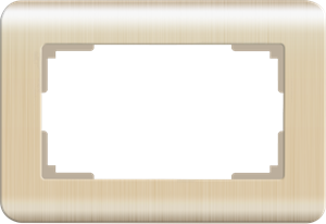Рамка для двойной розетки (шампань) W0082111 W0082111
