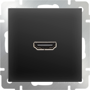 Розетка HDMI (черный матовый) W1186008 W1186008