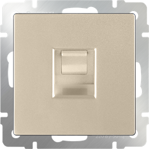 Розетка Ethernet RJ-45 (шампань) W1181011 W1181011
