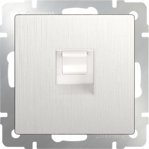 Розетка Ethernet RJ-45 (перламутровый рифленый)  W1181013 W1181013