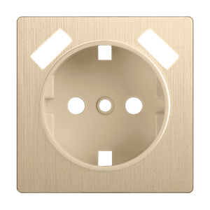 Накладка  для розетки USB (шампань рифленый) WL10-USB-CP WL10-USB-CP Шампань рифленый