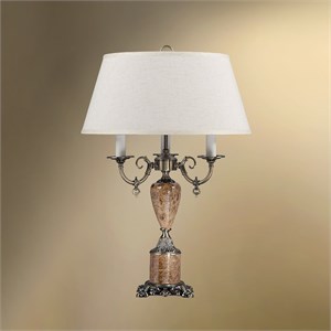Настольная лампа с абажуром 44-104/3056 ТАМЕРЛАН 44-104-3056
