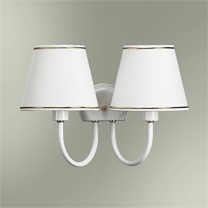 Бра двухрожковое с абажуром "Стелла";"5063/2А 5063-2А