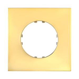 Рамка 1-постовая квадрат (золото) Vintage-Quadro LK STUDIO 884116-1 884116-1