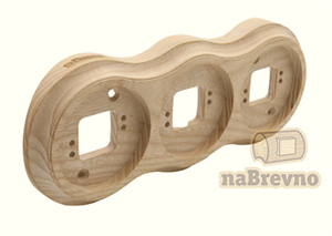 Подложка 3-местная на бревно naBrevno RV3-220 RV3-220