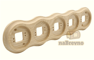 Подложка 5-местная на бревно naBrevno RV5-220 RV5-220