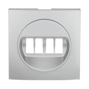 Накладка аудио-розетки (серебро) LK60 867403 867403