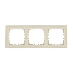 Рамка пластиковая 3-постовая бежевая LK60 LK STUDIO 864301 864301