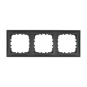 Рамка пластиковая 3-постовая черная LK60 LK STUDIO 864308 864308
