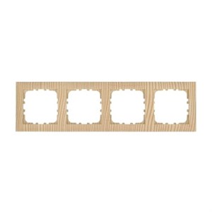 Рамка пластиковая 4-постовая сосна LK60 LK STUDIO 864425 864425