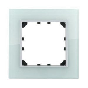 Рамка из натурального светлого стекла 1-постовая LK60 LK STUDIO 864111 864111