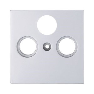 Накладка розетки TV+FM+SAT 2 (3) (серебро) LK80 845203 845203