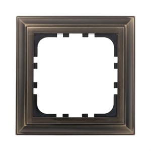 Рамка пластиковая 1-постовая Бронза Classic LK80 LK STUDIO 894127 894127