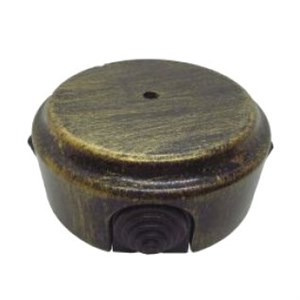 Распределительная коробка пластик D110, Бронза, Retro Design bu2000rd-б bu2000rd-бр