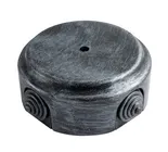 Распределительная коробка пластик D78/110, Серебро, Retro Design bu2000rd-ср bu2000rd-ср