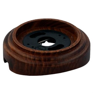 Рамка на бревно одинарная "Темный дуб", лак, Retrika RD-01223 RD-01223