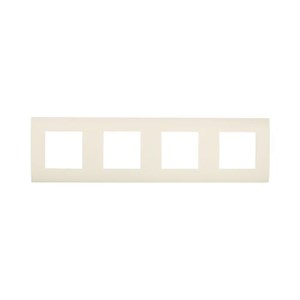 Рамка пластиковая 4-постовая Бежевый LK45 LK STUDIO 854401 854401