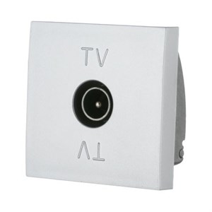 Розетка TV оконечная (серебристый металлик) LK45 LK STUDIO 852103 852103