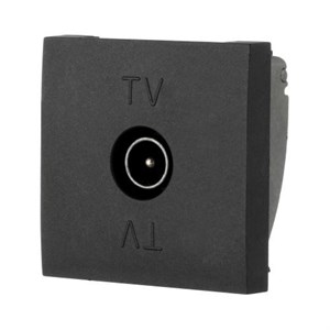 Розетка TV оконечная (черный бархат) LK45 LK STUDIO 852108 852108