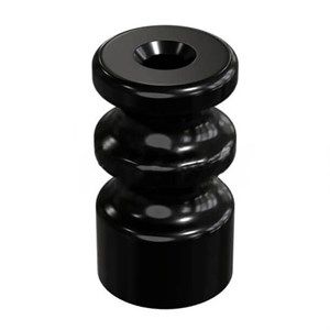 Изолятор фарфоровый двойной Черный Мезонин GE70225-05 GE70225-05