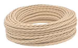 Ретро провод витой (50м) Капучино Interior Wire Twist Магус ТМ ПВР-КПЧ-50м ПВР-КПЧ-50м